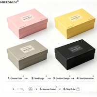 Coffret Cadeau de Diffuseur à Bâtonnets et Bougie en Cire de Soja Naturelle Sans Fumée, Parfumée, avec Outil à Ongles, Personnalisé, Longue Durée