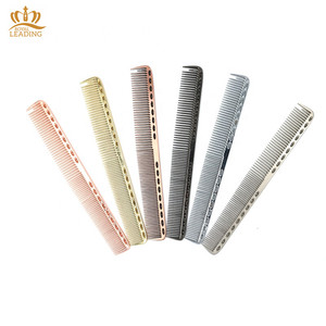 hairdressing space aluminum hair metal hair cutting comb