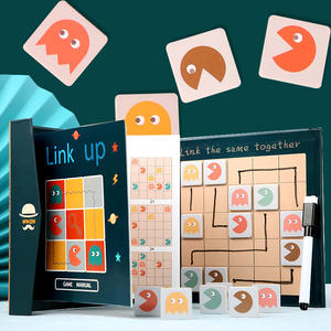 Gioco del Labirinto 3D in Legno per Bambini, Libro Pieghevole, Giocattolo Educativo per l'Allenamento del Pensiero Logico - Product Image 3