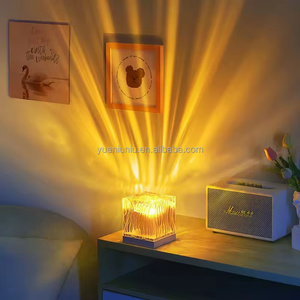 Projecteur d'ondes océaniques et d'aurores boréales 16 couleurs, lampe à ondes progressives, veilleuse avec <span class=keywords><strong>télécommande</strong></span> pour bar et chambre - Product Image 4