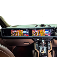 24.6 "8 + 256G android autoradio gps navigation multimédia lecteur dvd unité de tête stéréo pour Porsche Cayenne 2010-2017 RHD