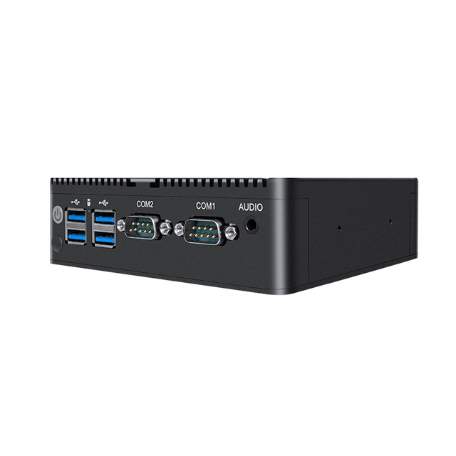 Portable Mini Computer Win 10/11 Linux PC Customized Barebone System PC Fanless Small Computer Dual COM J1900 Portable Mini PC