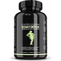 Nettoyant exclusif transfrontalier pour le côlon, capsules de nettoyage intestinal avec amélioration de la densité osseuse, flacon de 66g