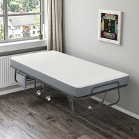 Matelas éponge pliable et peu encombrant portable en acier au carbone, moderne et contemporain pour la maison, hôtel et chambre à coucher, nouvel arrivage
