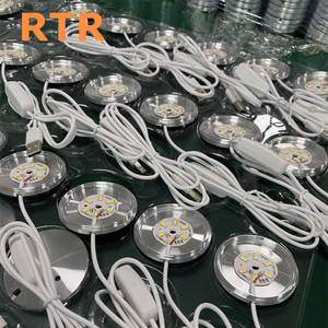 Usb RGB LED dưới tủ 3D in Puck ánh sáng điều khiển từ xa Kệ chiếu sáng cho bambu phòng thí nghiệm LED Đèn Kit Đèn vỏ Led Cơ sở ánh sáng - Product Image 5