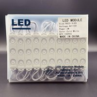 Module LED haute luminosité AC 110V 220V SMD 2835 98*20MM 3LED 2W IP65 Blanc froid Blanc chaud pour enseigne LED