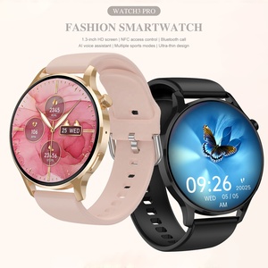 ใหม่ วอทช์ 3 โปร สปอร์ตสมาร์ทวอทช์พร้อมหน้าจอโค้งขนาด 1.3 นิ้ว, โคฟิต, เอ็นเอฟซี,การโทรผ่านบลูทูธและการควบคุมรองรับ<span class=keywords><strong>แอ</strong></span>นดรอยด์แ<span class=keywords><strong>ล</strong></span>ะไอโอเอส - Product Image 1