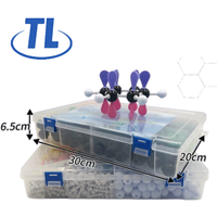 Juego de Modelos Moleculares de Química Orgánica, Kit de Modelos de Estructura Atómica y Retícula Cristalina para la Enseñanza de Química en Secundaria y Universidad