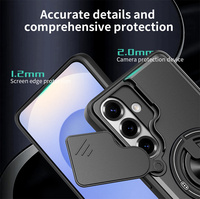 Support magnétique de luxe 360° pour voiture, coque arrière antichoc pour téléphone portable Samsung Galaxy S26 S25 S24 S23 S22 Ultra A37