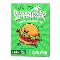 SLAPBURGER Petit jeu de cartes rapide pour les adolescents de 14 ans et plus Soirées jeux de société Matériel papier
