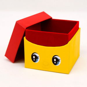 กล่องของขวัญคริสต์มาสแบบแข็งแบบพกพาระดับไฮเอนด์ผู้ผลิตขายส่งพิมพ์สีกันน้ำใช้ซ้ำได้บรรจุภัณฑ์งานฝีมือ - Product Image 2