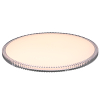Plafonnier LED moderne 72W avec fer et PP, alimentation CA pour chambre à coucher, cuisine, salon, salle à manger