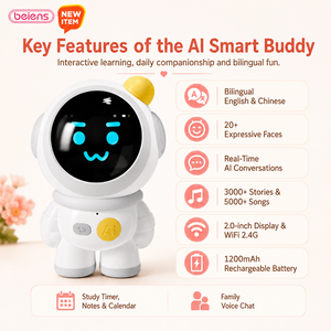 Pronto per la spedizione: Robot Compagno AI Spaceman beiens A8 con ChatGPT e DeepSeek, Robot da Scrivania Intelligente Interattivo in 15 Lingue, Disponibile - Product Image 2