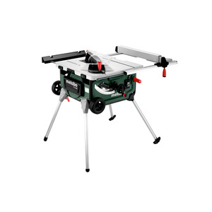 Scie circulaire de table Metabo TS 254 254 mm avec support et roulettes pour le travail du bois - Product Image 1