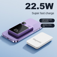 Tendance 2025 : Batterie externe magnétique sans fil à charge rapide 10000 mAh PD22.5W Type C avec certification KC