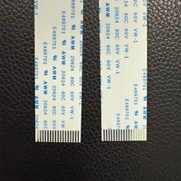 Inkjet Printer Parts F189 DX7 Printhead Solvent UV Flatbed Printer 35pin Print kepala kabel Data datar 35P
