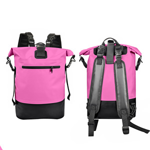 Mochila Impermeable de PVC con Cierre Enrollable, Unisex, para Senderismo, Camping, Rafting, Color Sólido, para Actividades al Aire Libre - Product Image 5
