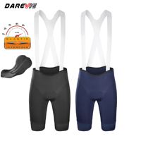 Cuissard de cyclisme personnalisé Darevie pour homme – Fournisseur de pantalons de vélo avec sangle en X, coupe monopièce, séchage rapide, respirant, protection UV