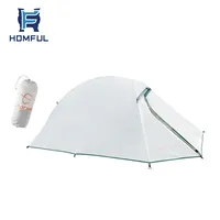 HOMFUL - Double Layers Aluminum Pole Outdoor Winter Camping Tent