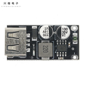 บอร์ดแปลงไฟดีซี ดีซี 12V 24V เป็น 5V โมดูลชาร์จเร็ว USB เดี่ยวสำหรับการชาร์จโทรศัพท์มือถือ - Product Image 3