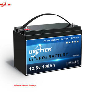 창고 스팟 12v 100ah Lifepo4 배터리 24v100Ah 200Ah 300Ah 딥 사이클 에너지 저장 리튬 이온 배터리 팩 Lifepo4 (BMS 포함) - Product Image 1