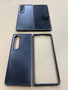 เคสโทรศัพท์การถ่ายเทความร้อน 2 In 1 เปล่า Tpu Pc มือถือป้องกันการล่มสลายปรับแต่งที่กําหนดเองสําหรับ Samsung Galaxy Fold5 Fold4