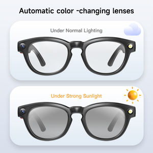 Nouvelles lunettes intelligentes AI avec caméra 8 millions de pixels 4K HD 800W avec assistant vocal enregistrement traducteur d'appel audio BT - Product Image 5