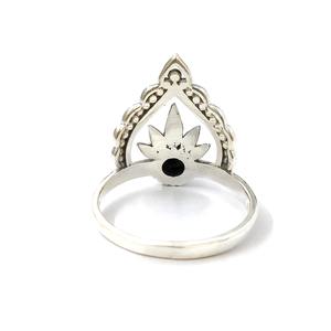 แหวนพลอยออนิกซ์ดำ เงินแท้ 925 แหวนพลอยทำมือ คอลเลคชั่นแหวนเงินคุณภาพ ราคาขายส่ง - Product Image 3