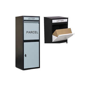 Boîte à colis extérieure en métal Express avec système antivol, capacité 100L, design autoportant - Product Image 5