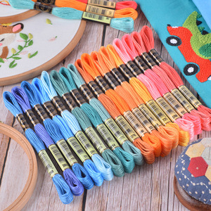 Kit de Broderie Point de Croix DIY DMC482 Couleurs Variées 8 Mètres – Fils pour Matériel de Pointage – Vente en Gros - Product Image 5