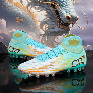 Zapatos de fútbol profesionales de alta calidad para hombres, mujeres, niños, entrenamiento personalizable, zapatos deportivos al aire libre, césped <span class=keywords><strong>artificial</strong></span> de uñas cortas - Product Image 1