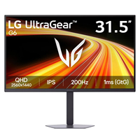 Moniteur de jeu QHD IPS L-G 32G620B-B 31,5 pouces 200 Hz 1 ms GtG 99 % sRGB HDR10 pour ordinateur de bureau
