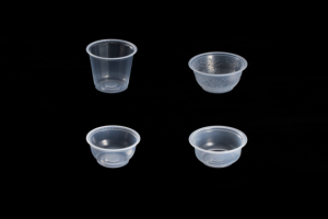 Tùy Chỉnh Đường kính 105mm nước sốt Ketchup salad trái cây bao bì bát nhỏ 105mm dùng một lần PP rõ ràng cốc tròn <span class=keywords><strong>container</strong></span> với nắp - Product Image 2