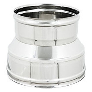 Reduced FF Sleeve for Stainless Steel Flues F 120mm X F 100mm <b>Ventilation</b> <b>Fan</b> <b>Parts</b> - Product Image 1