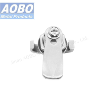 AOBO Serrure industrielle durable pour armoire électrique SUS316 Bouton d'aile Cadenas à came quart de tour
