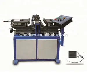 Wondery Nieuwe Hoogwaardige Aluminium Radiator Verwarming Core Productielijn Semi-Automatische Assemblagemachine