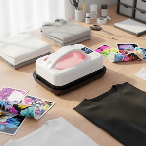 Nuova Stampante a Caldo Manuale Automatica HP6 con Avvio One-Touch, Design Semplificato, Combo per Stampa su Magliette 220V - Product Image 1