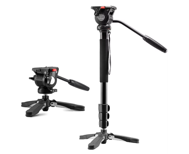 New Weifeng WF-3978M Fluid Head Dslr Camera Video Monopod