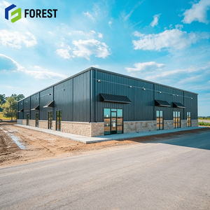 Steel Structure Warehouse School Mall Customizable for Storage Maintenance Free Long Life Span Eco Friendly Iron Architecture - Product Image 1