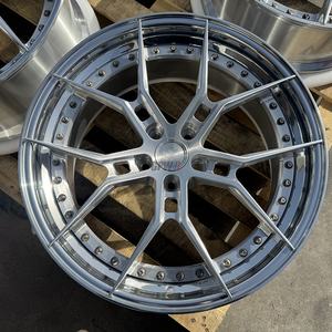 Rines de Auto Forjados de 2 Piezas Cóncavos Plateados Cepillados Personalizados GPW para <span class=keywords><strong>BMW</strong></span> M2 M3 M4 M5 <span class=keywords><strong>M8</strong></span> RS3 RS4 RS5 RS6 Avant RS7 C63 E63 <span class=keywords><strong>GTR</strong></span> 911 - Product Image 6