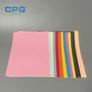 Manufacturer Custom Dual Sided Art Paper 180gsm Vibrant Shades Luxury Invitation Cover Stock Color Cardstock - Product Image 1
