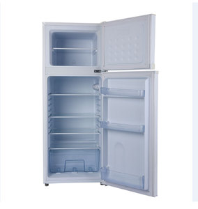 Refrigerador de doble puerta para el hogar, refrigerador de puerta francesa usado, BCD-178 dc 12v/24v - Product Image 1