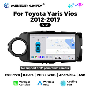 MEKEDE & navyfly X SERIES ملاحة * * دقة تشغيل السيارة لتويوتا ياريس