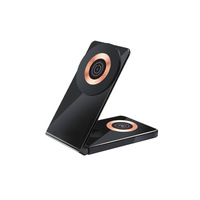 Logo personnalisé Pliable 15w Chargeur sans fil magnétique 3 en 1 Station de charge magnétique
