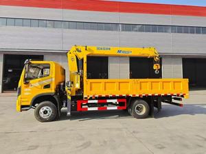 รถเครนติดรถบรรทุก DF CLW 8 ตัน 4x2 ความน่าเชื่อถือสูง สำหรับงานบำรุงรักษาถนน พร้อมเกียร์บ็อกซ์ รับประกัน 1 ปี ขายของแท้ - Product Image 4