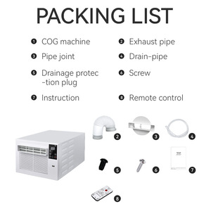 2000btu 220v 110v 50hz/60hz Mechanical Smart Outdoor <strong>Window</strong> Mounted Type Ac Air Conditioner - Product Image 2