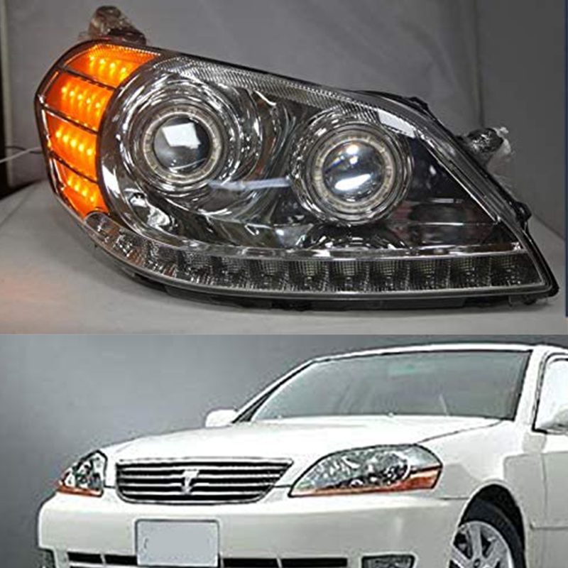 適用: トヨタ マーク II GX110 LED ヘッドライト ブラック ハウジング