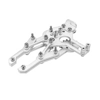 Kit d'apprentissage de pièces détachées DIY pour bras robotisé, kit de création en acrylique, griffe simple sans axe