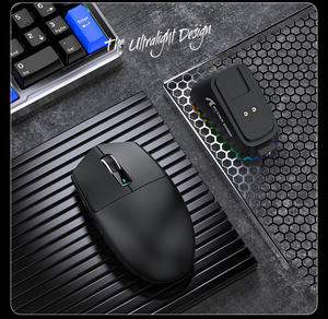 Attack Shark G3PRO Mouse Lightweight E-sports Gaming Three-mode Wireless RGB <b>Dock</b> Charger SUPPORT CUSTOMIZED - Product Image 5