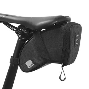 Sacoche de selle de vélo imperméable, sac de selle de vélo réfléchissant, sac de selle arrière pour vélo, grande capacité, sac arrière pour vélo de route VTT - Product Image 1